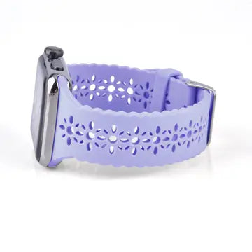 Lace Silicone Apple Watch Band