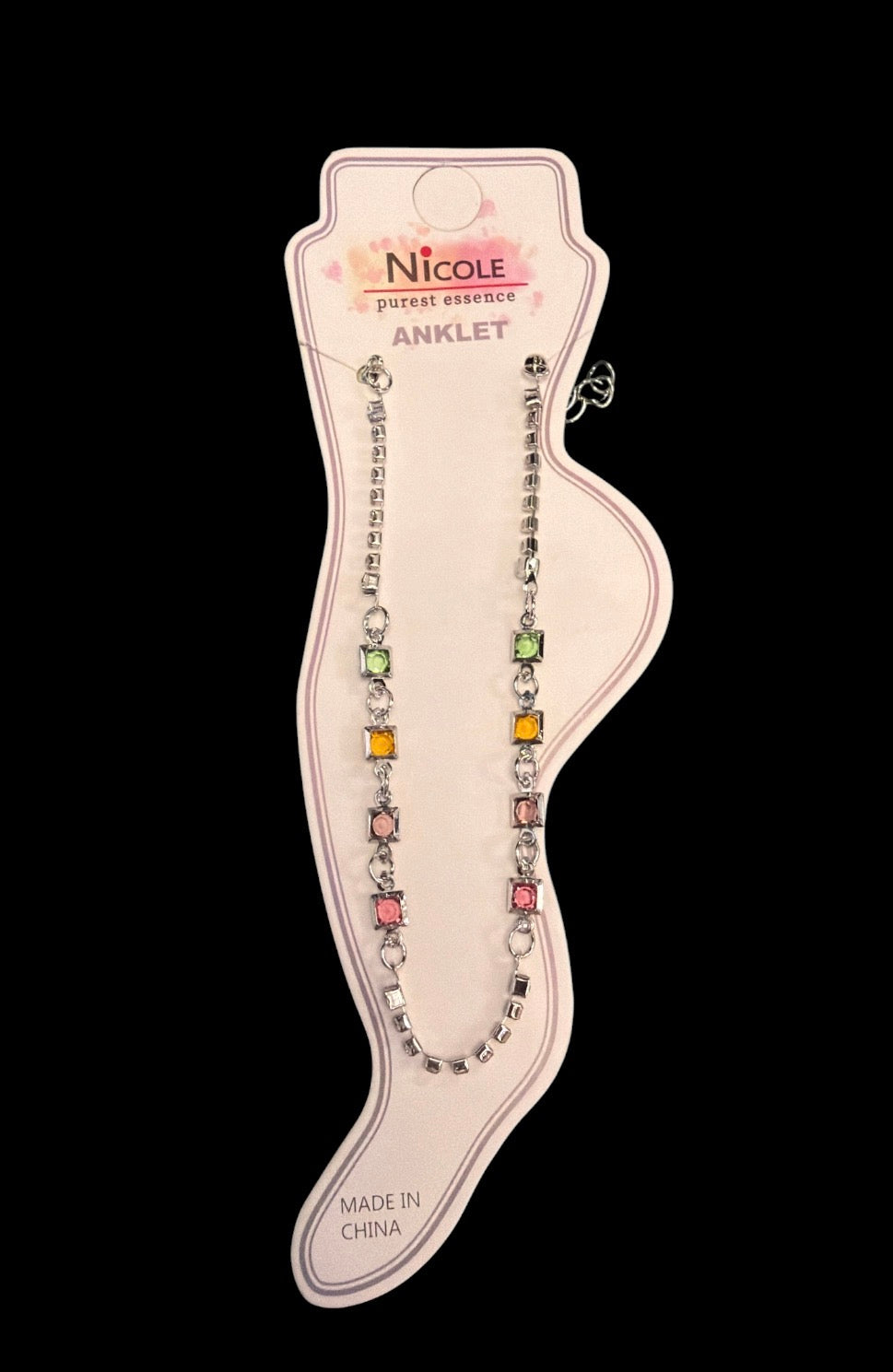 Multi Color Anklet