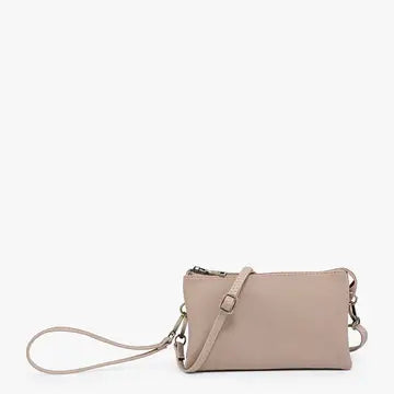 Faux 3 Compartment Crossbody