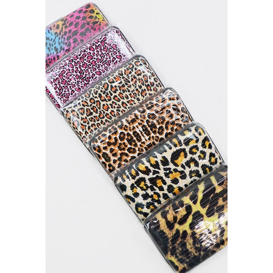 Leopard Print Ulta Slim Card Caddy