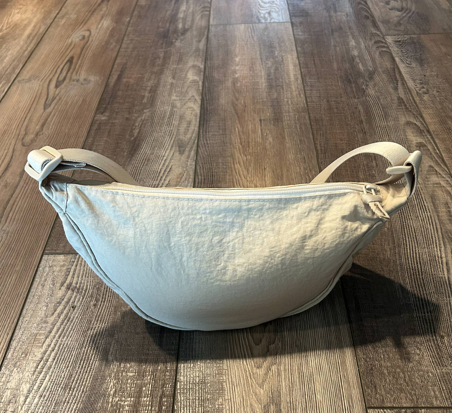 Nylon Crescent Crossbody Bag