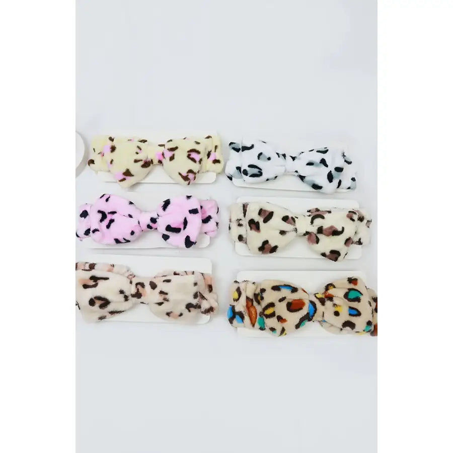 Leopard Spa Headband