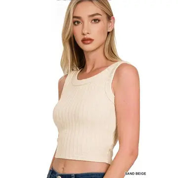 Ribbed Crop Top