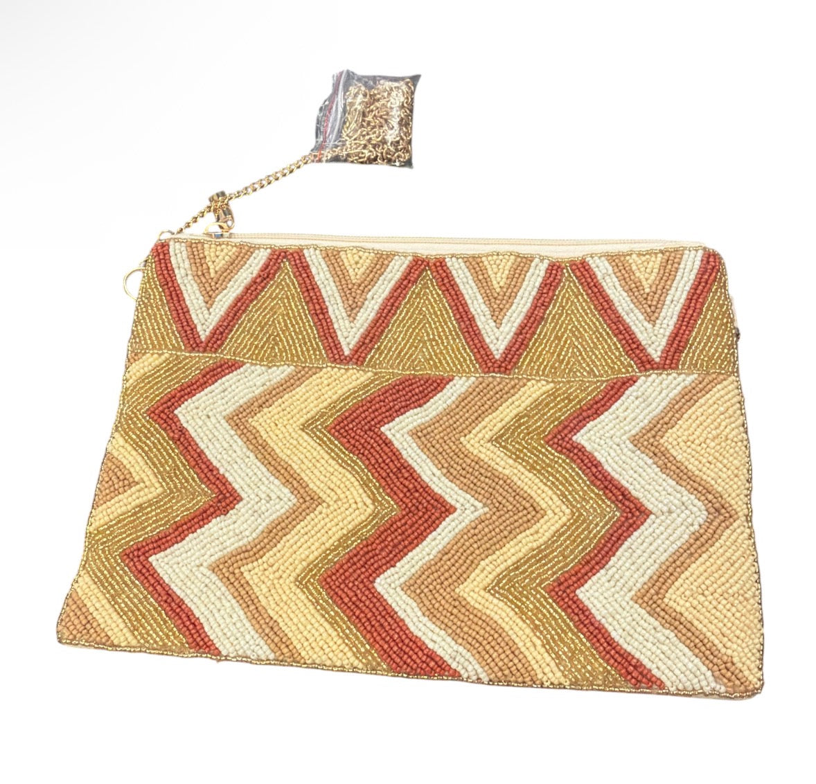 Handmade With Love Beaded Crossbody Purse