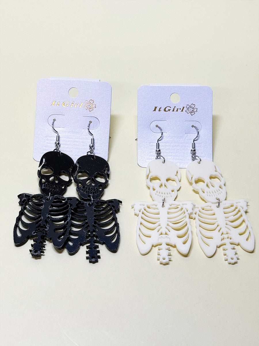 Halloween Skull Earrings