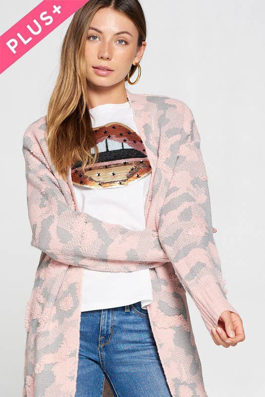 MULTI COLOR LONG SLEEVE CARDIGAN
