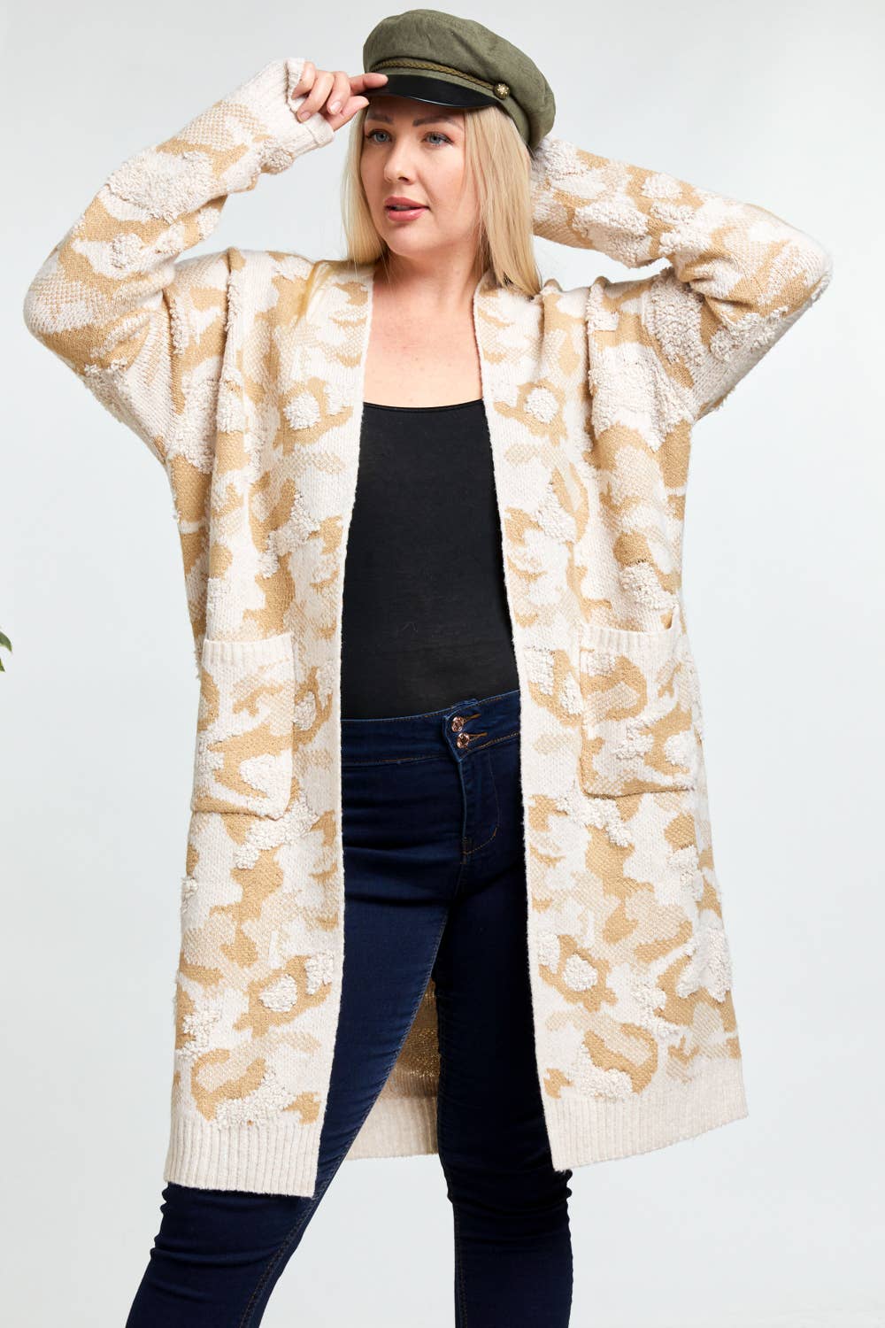 MULTI COLOR LONG SLEEVE CARDIGAN