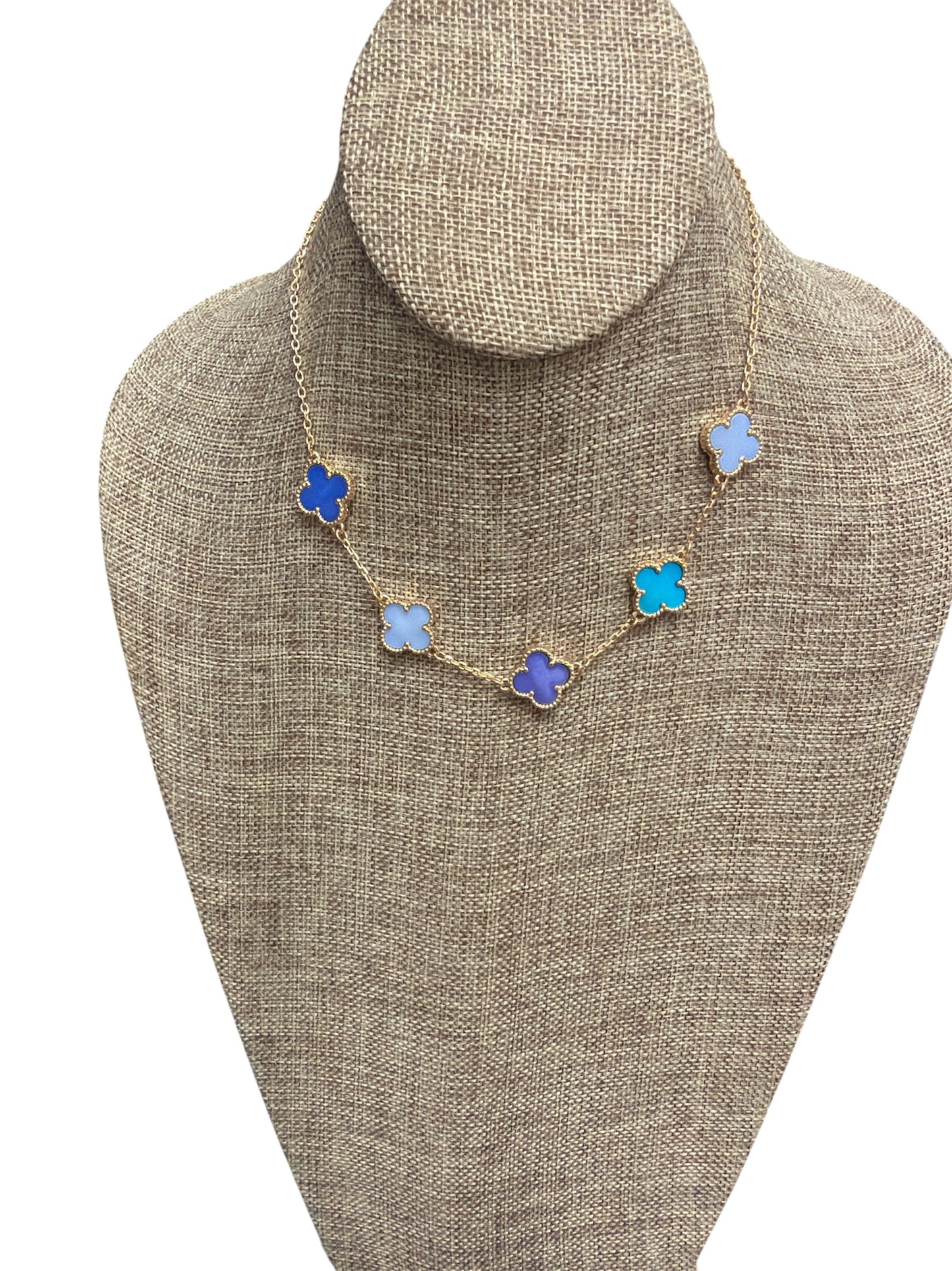 Gold Clover Necklace