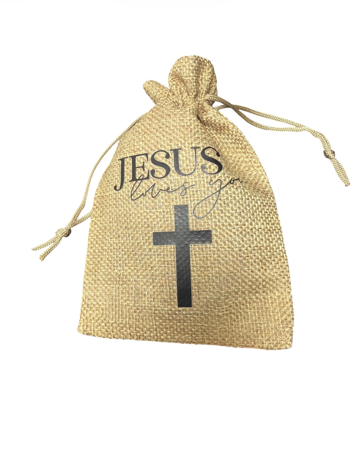 Jesus Loves You Bag with Compact Mirror