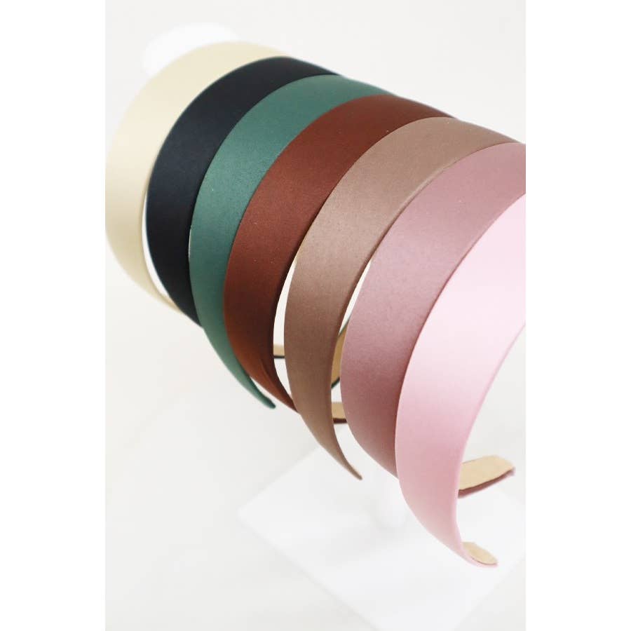 Solid Satin Headband