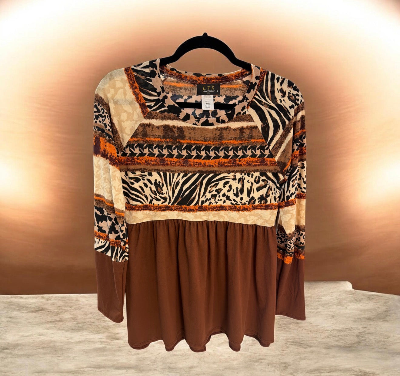 Animal Print Top