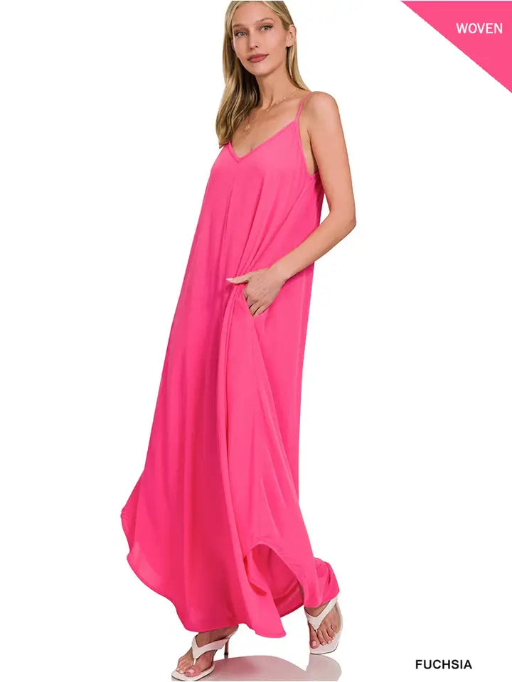 Woven Maxi Dress
