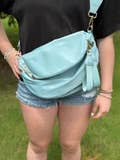 Oversize Bum Bag Crossbody - Solid