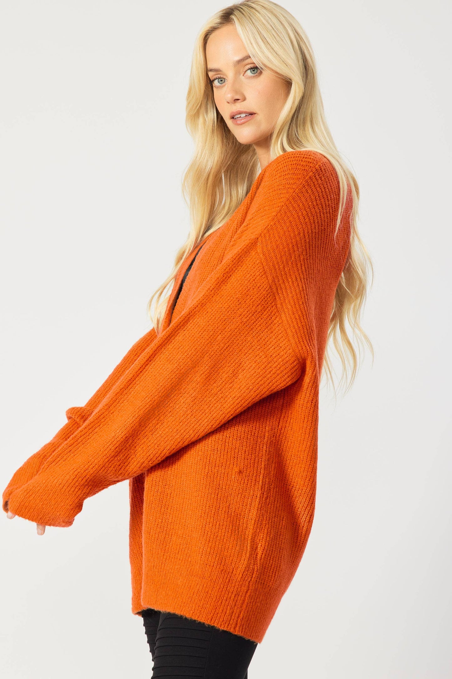 BUTTON DOWN SWEATER CARDIGAN