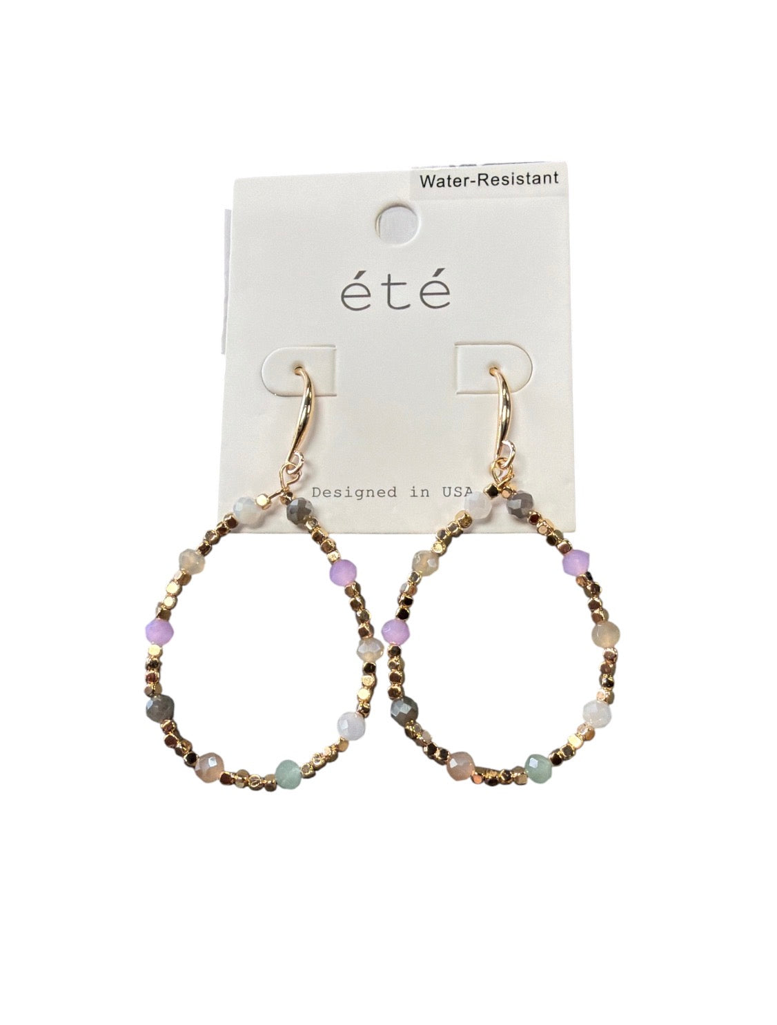 Water Resistant Beaded Earrings