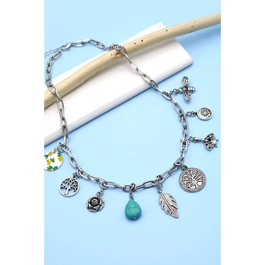 Boho Boutique Charm Necklace