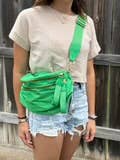 Oversize Bum Bag Crossbody - Solid