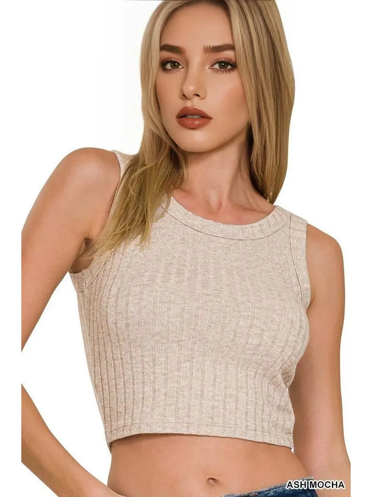 Ribbed Crop Top