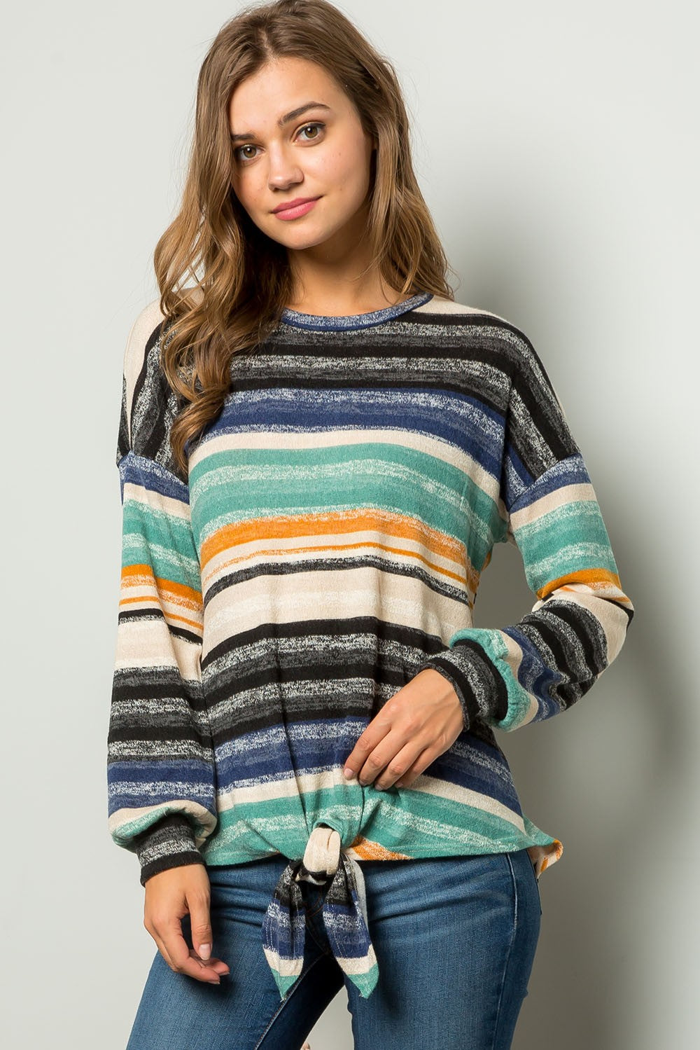 Striped Sweater Tunic