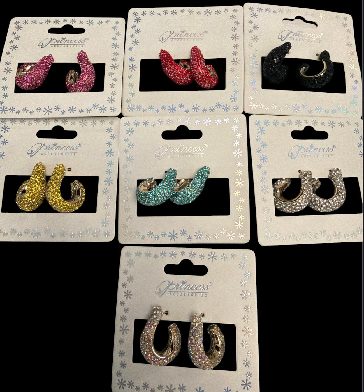 Bling Teardrop Earring