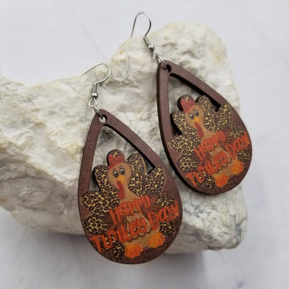 HAPPY TURKEY DAY Earrings