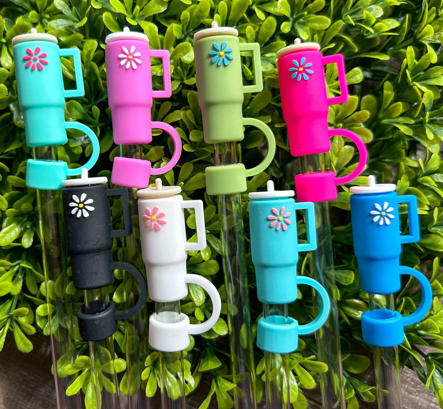 Tumbler Silicone Straw Topper