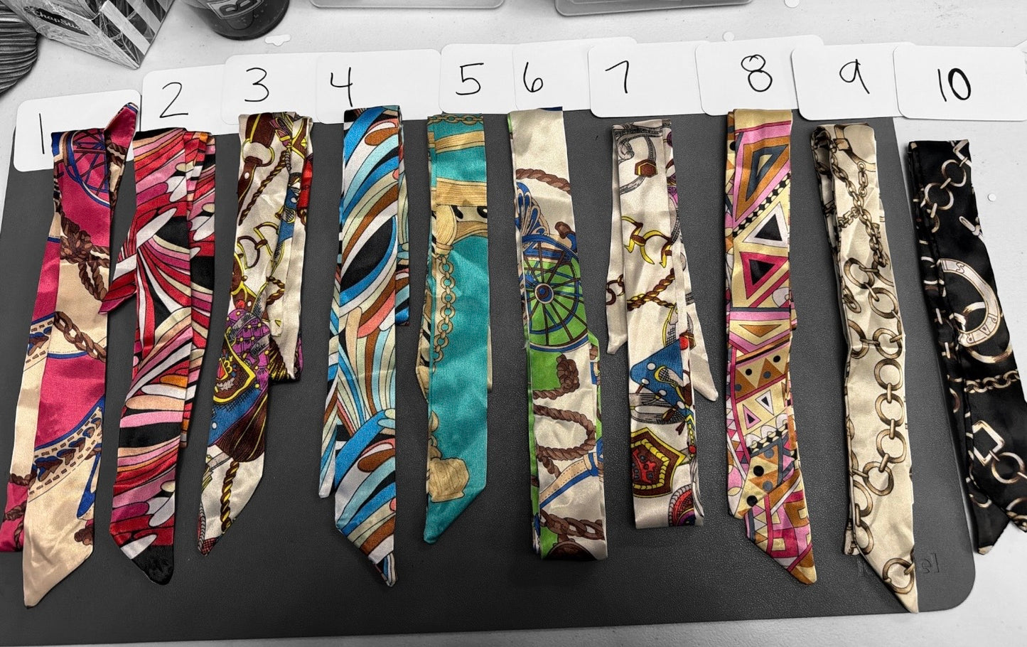 Vibrant Bag Scarf