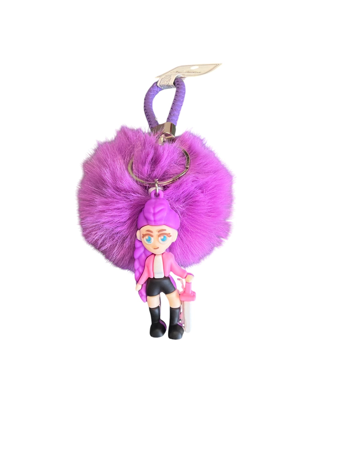 Kpop PomPom Keychain