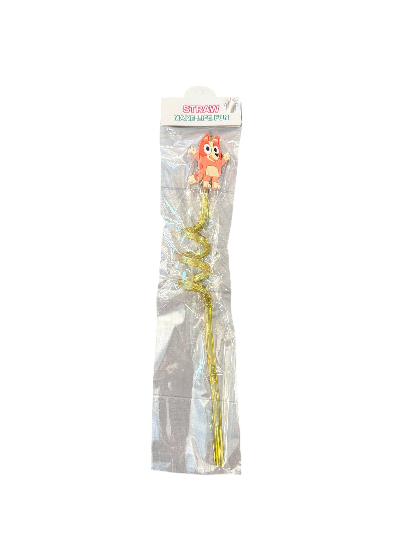 Bluey Straw