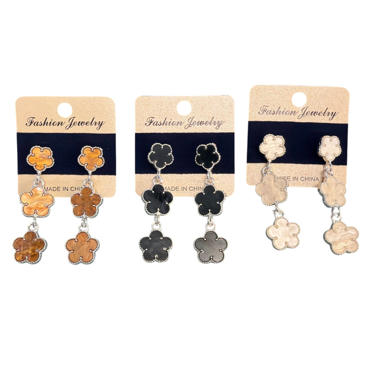 Clover Drop Earrings