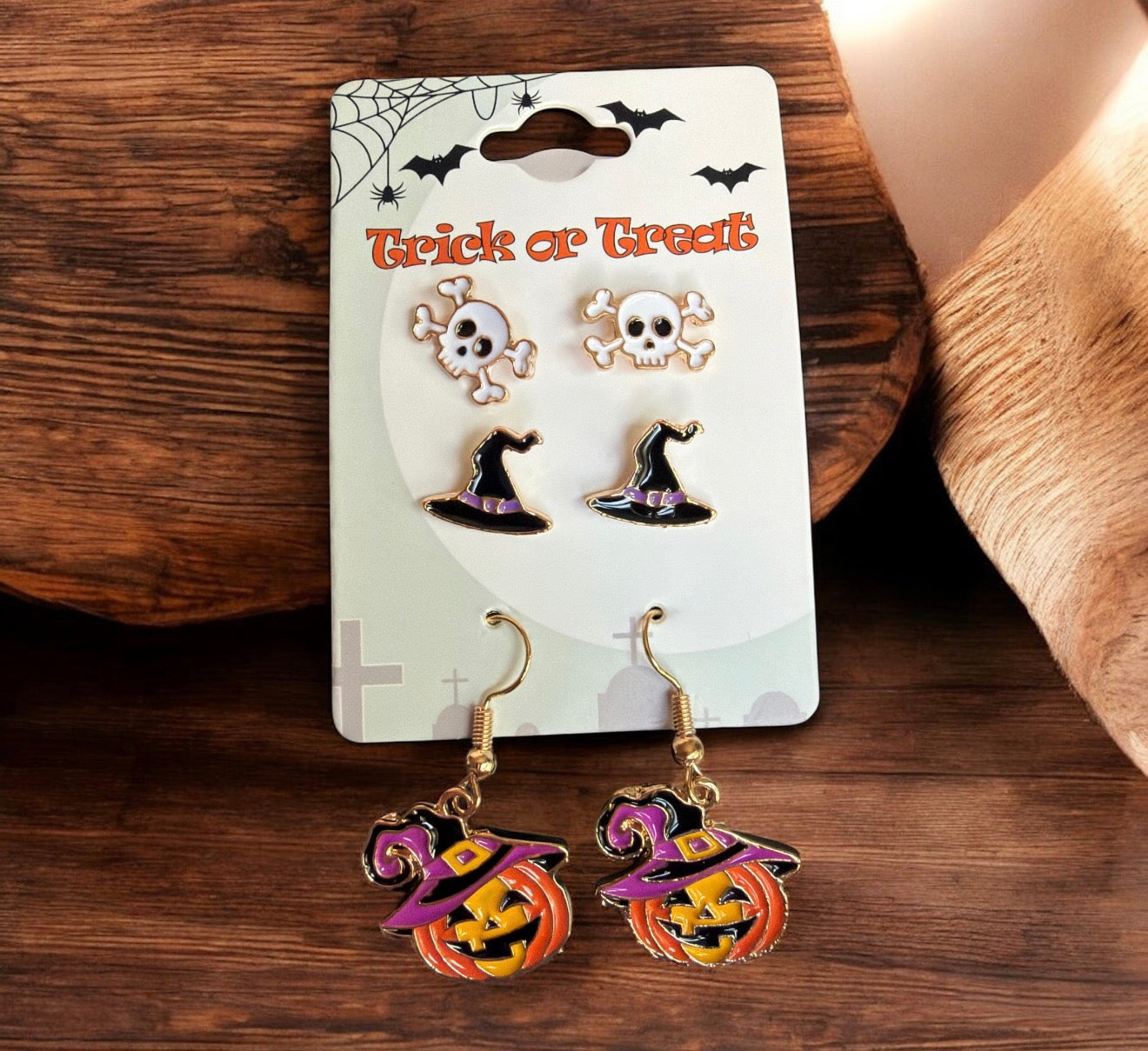 Halloween 3pk Earrings