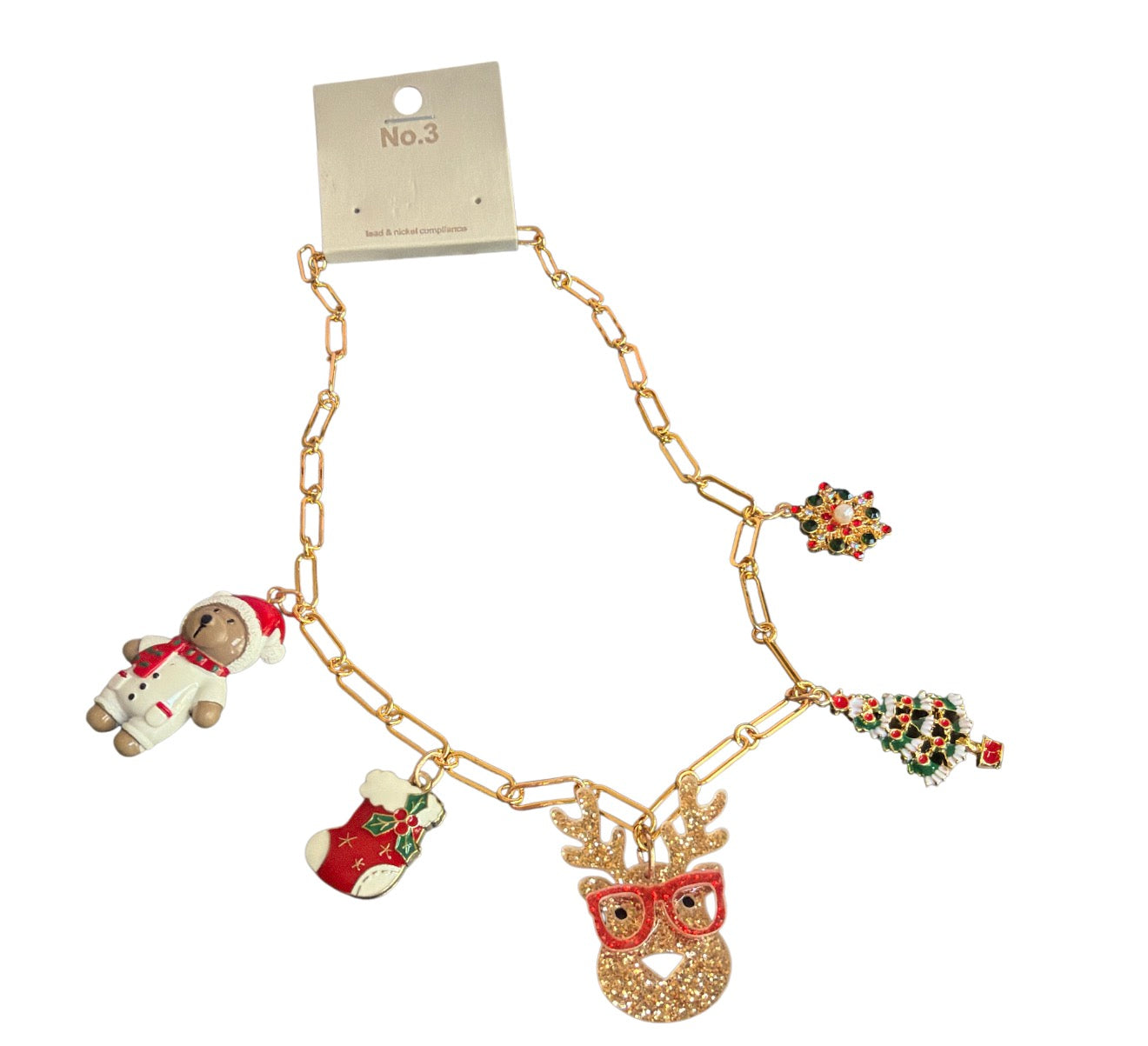 Christmas Charm Necklace