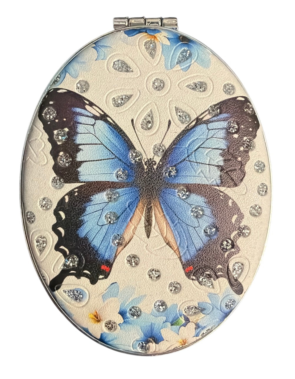 Butterfly Oval Mirror