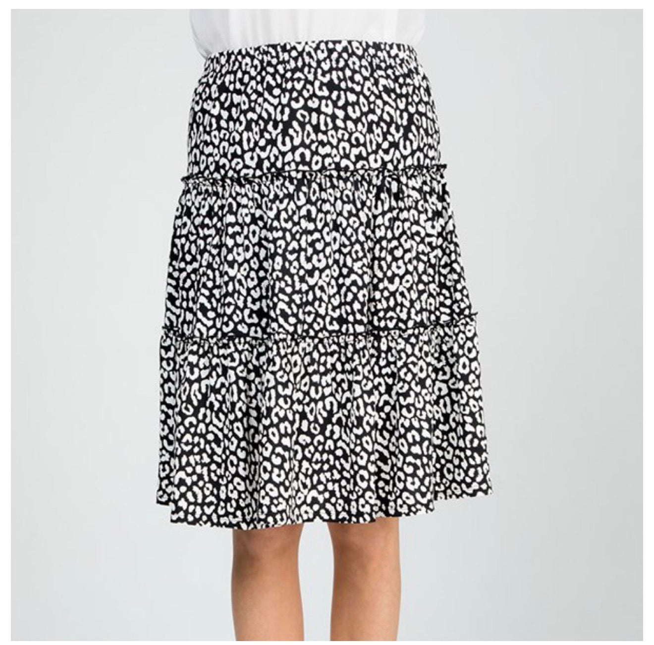 Heimish Leopard Skirt