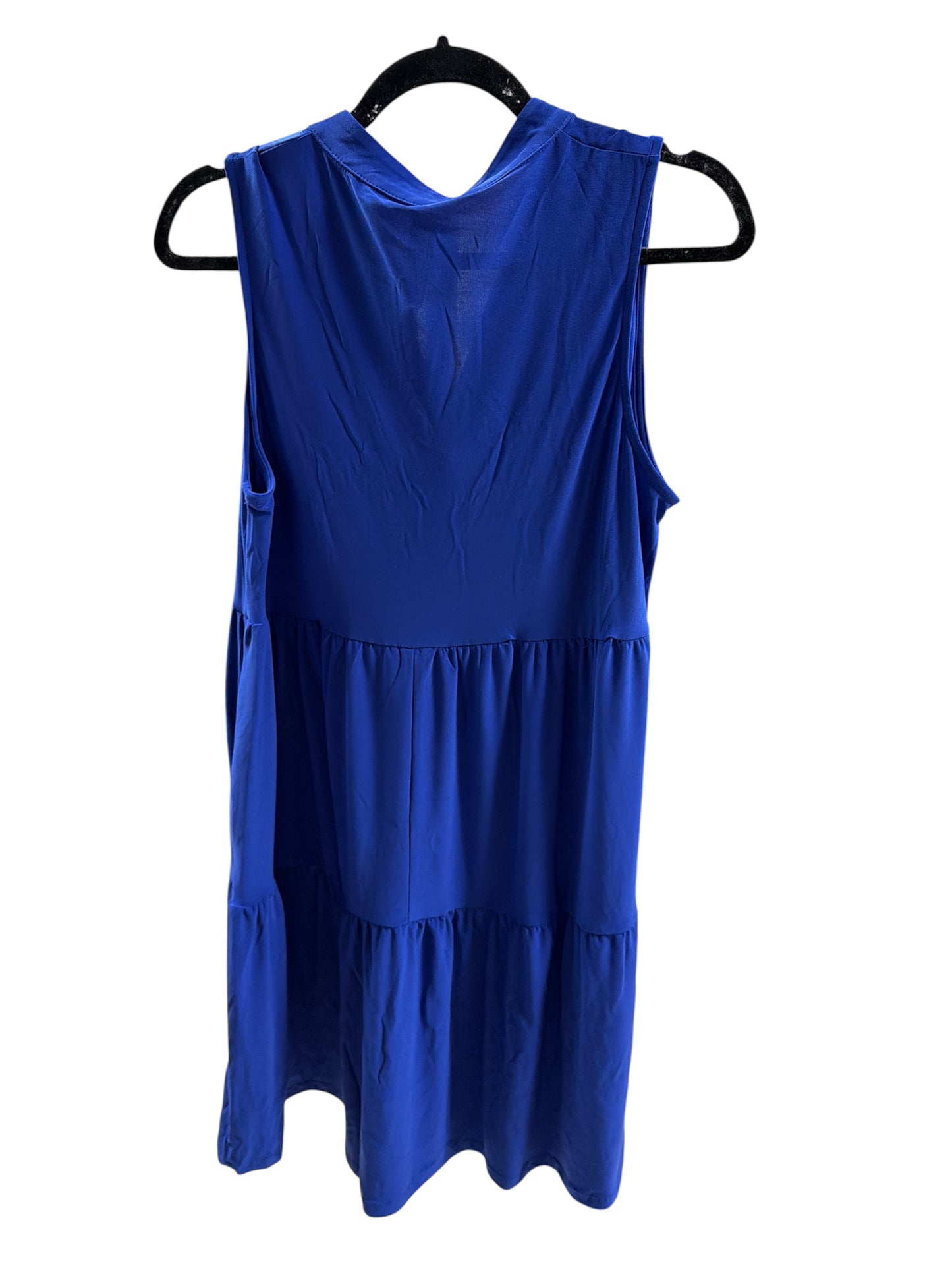 Dear Scarlett Royal Blue Ruffle Dress