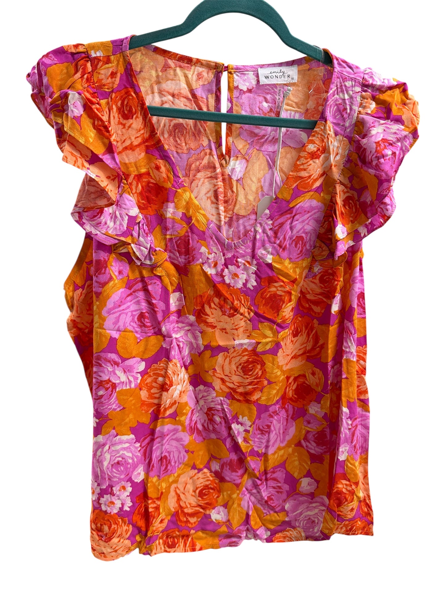 Emily Wonder Pink/Orange Roses