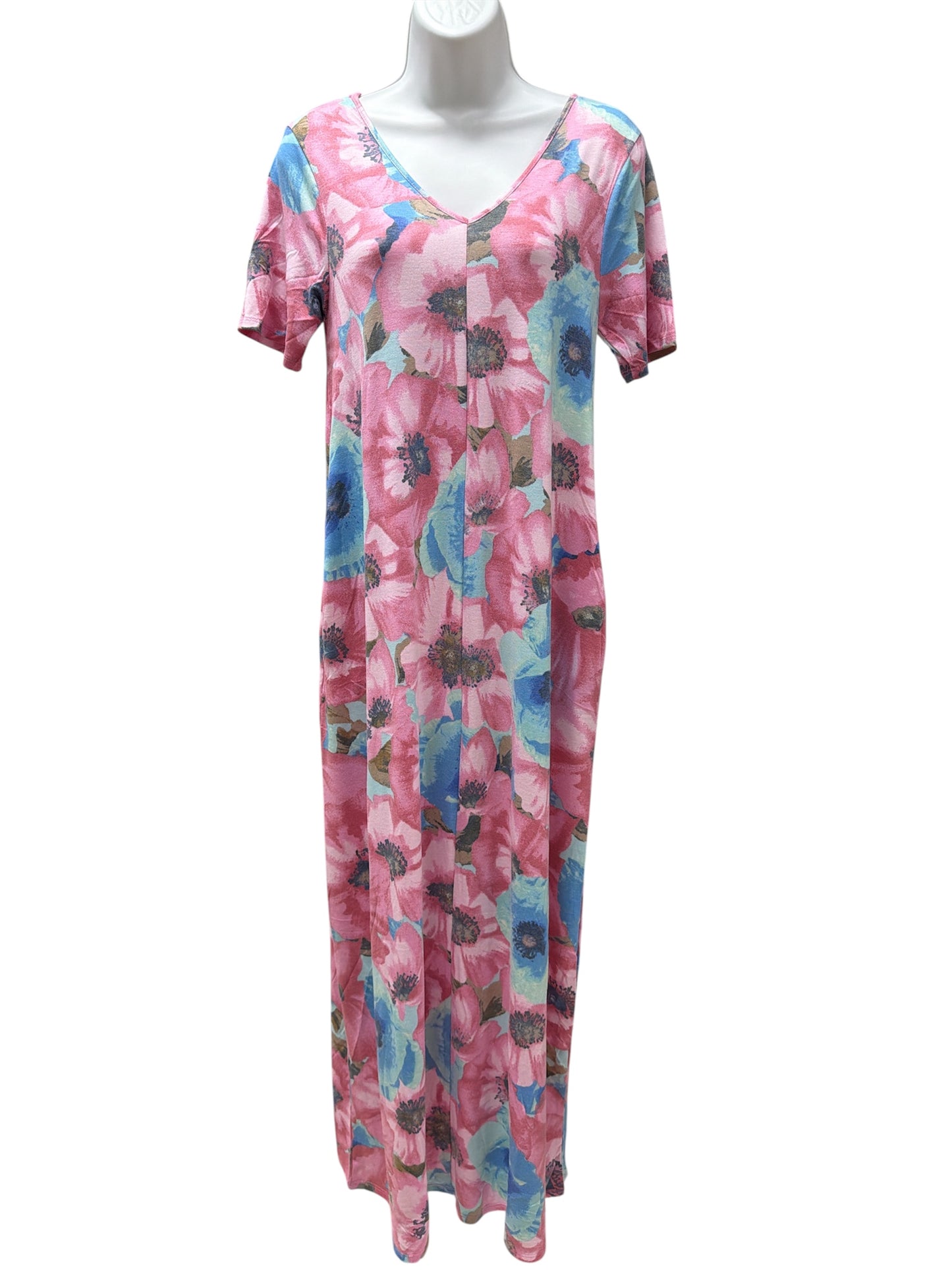 Zenana Pink Maxi Dress