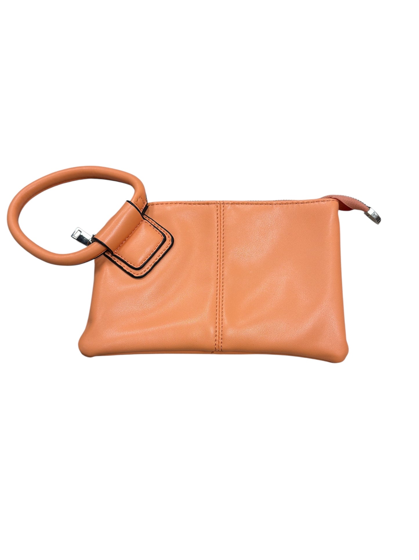 Soft Orange Wristlet