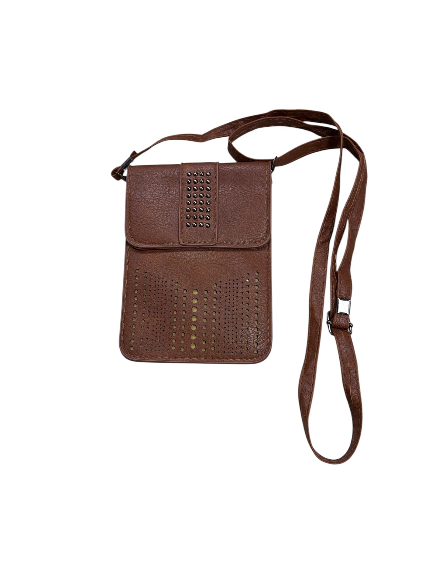 Brown Stone Crossbody