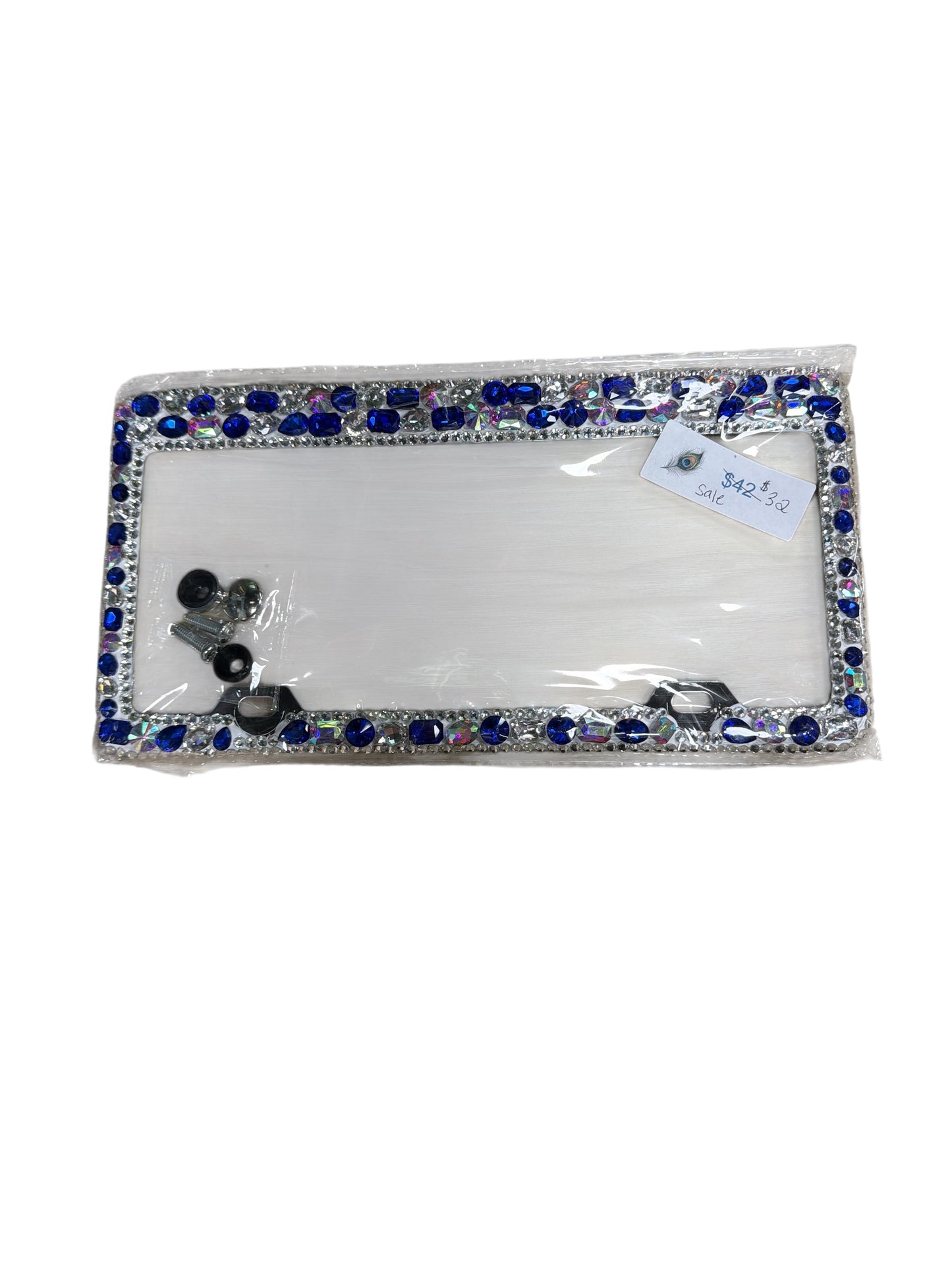 Bling License Plate
