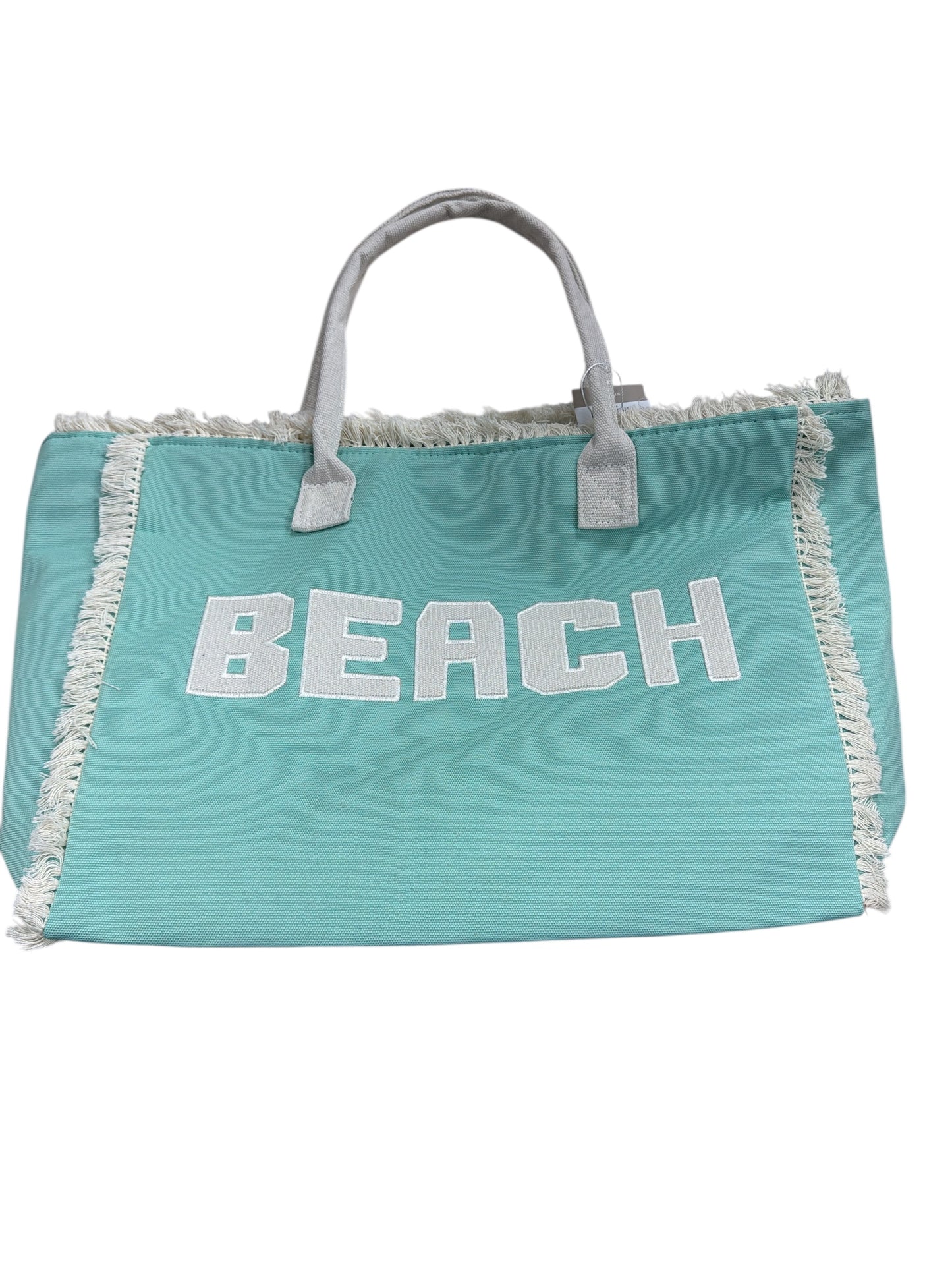 BEACH Mint Tote Bag