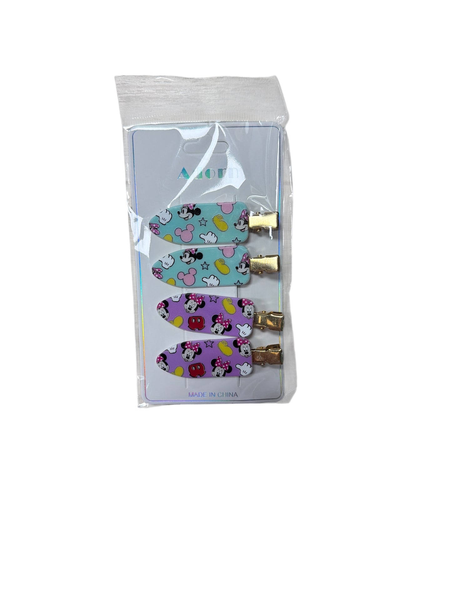 Mickey 4 Pack Clips
