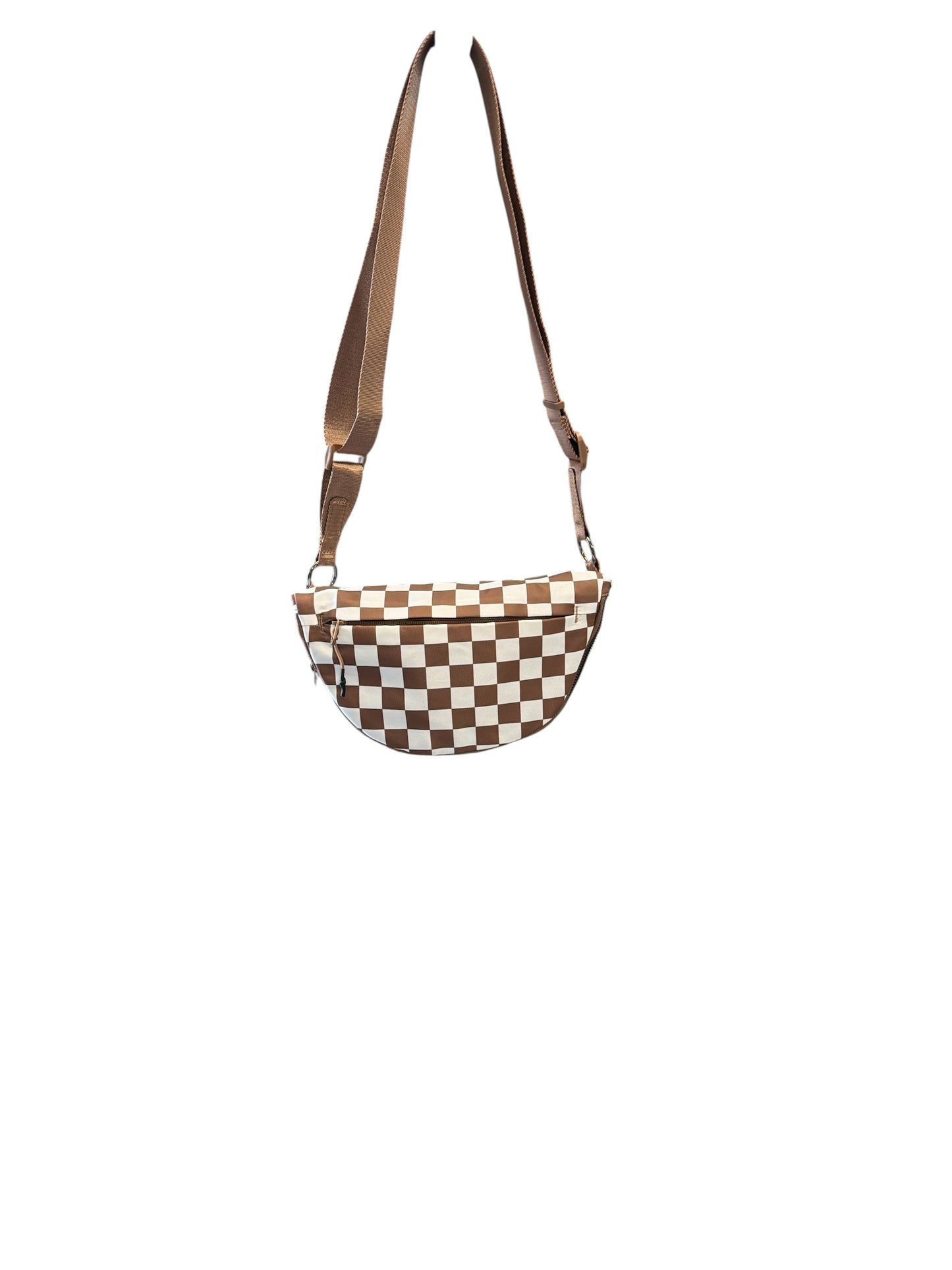 SMALL CHECKER BUM BAG