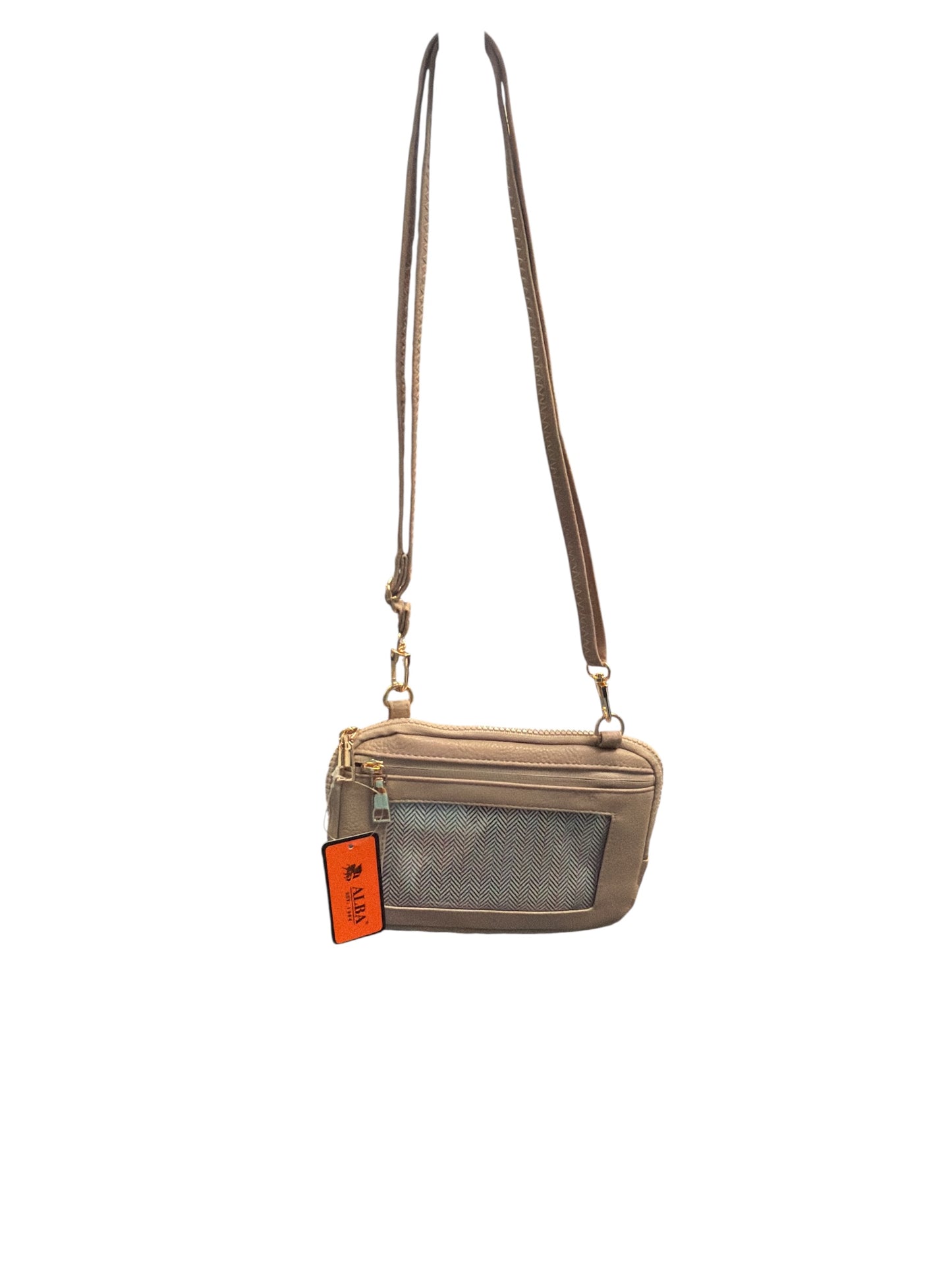 CLEAR PHONE CROSSBODY WALLET PURSE