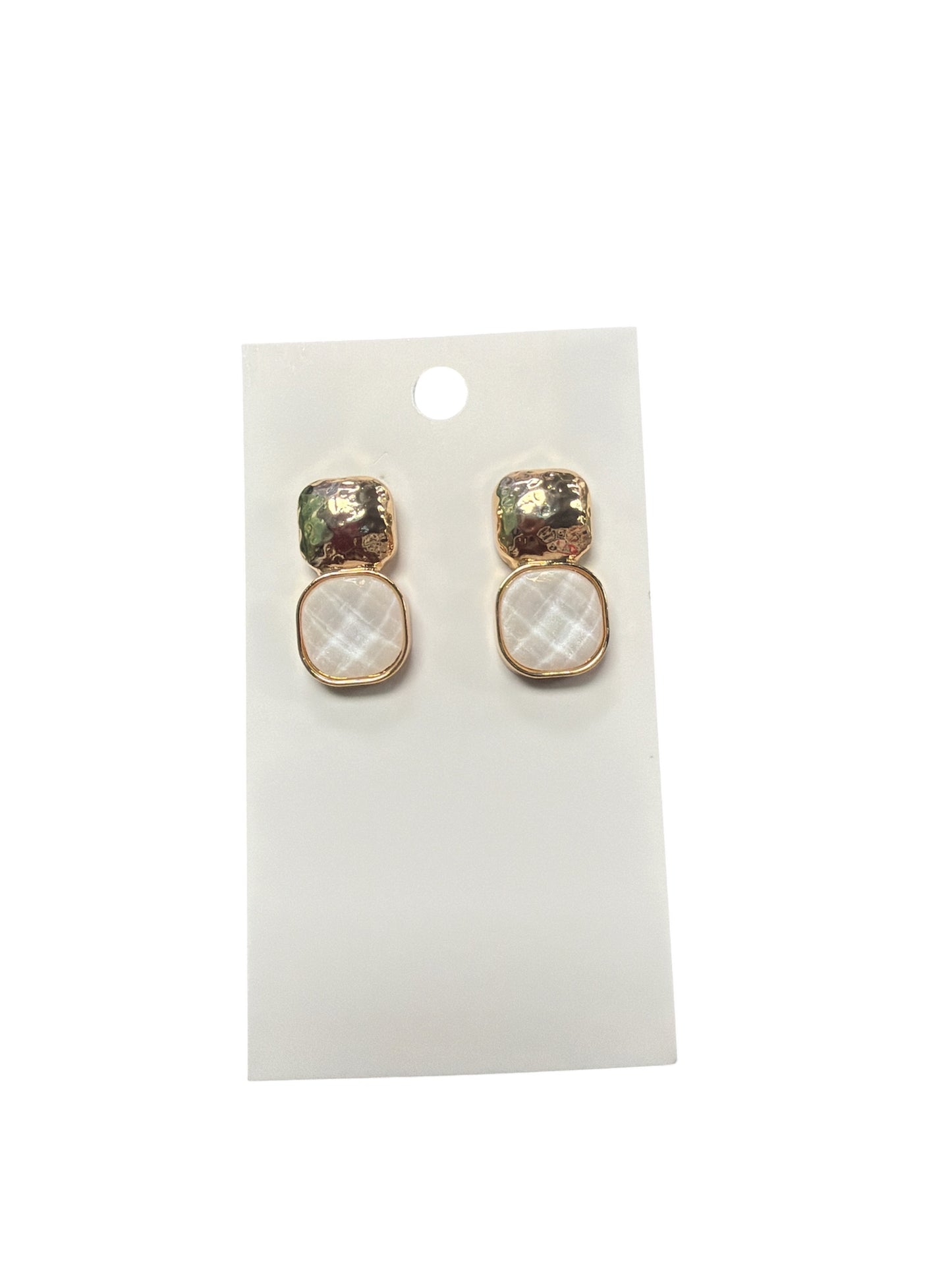 WATER RESISTANT STONE EARRINGS