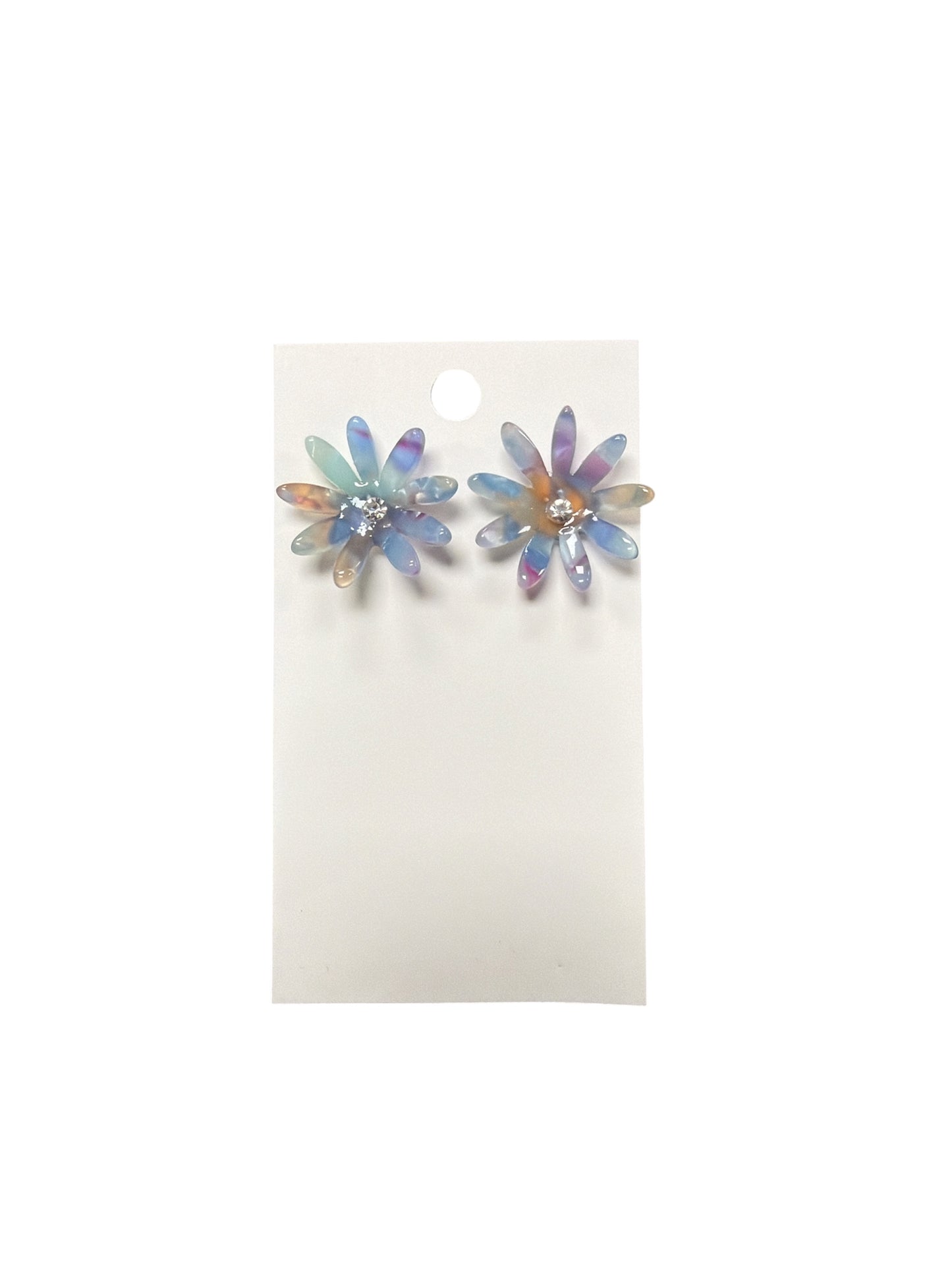 MULTICOLOR FLOWER STUDS