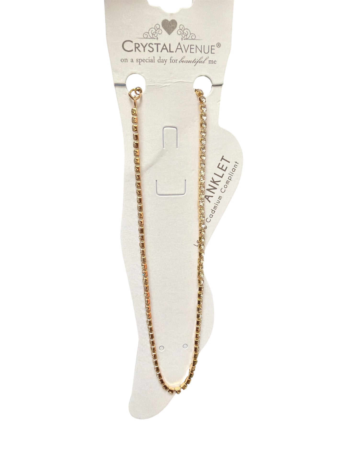 Rhinestone Anklet