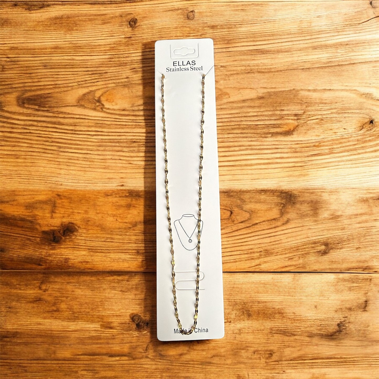 Stainless Steel Gold Necklace