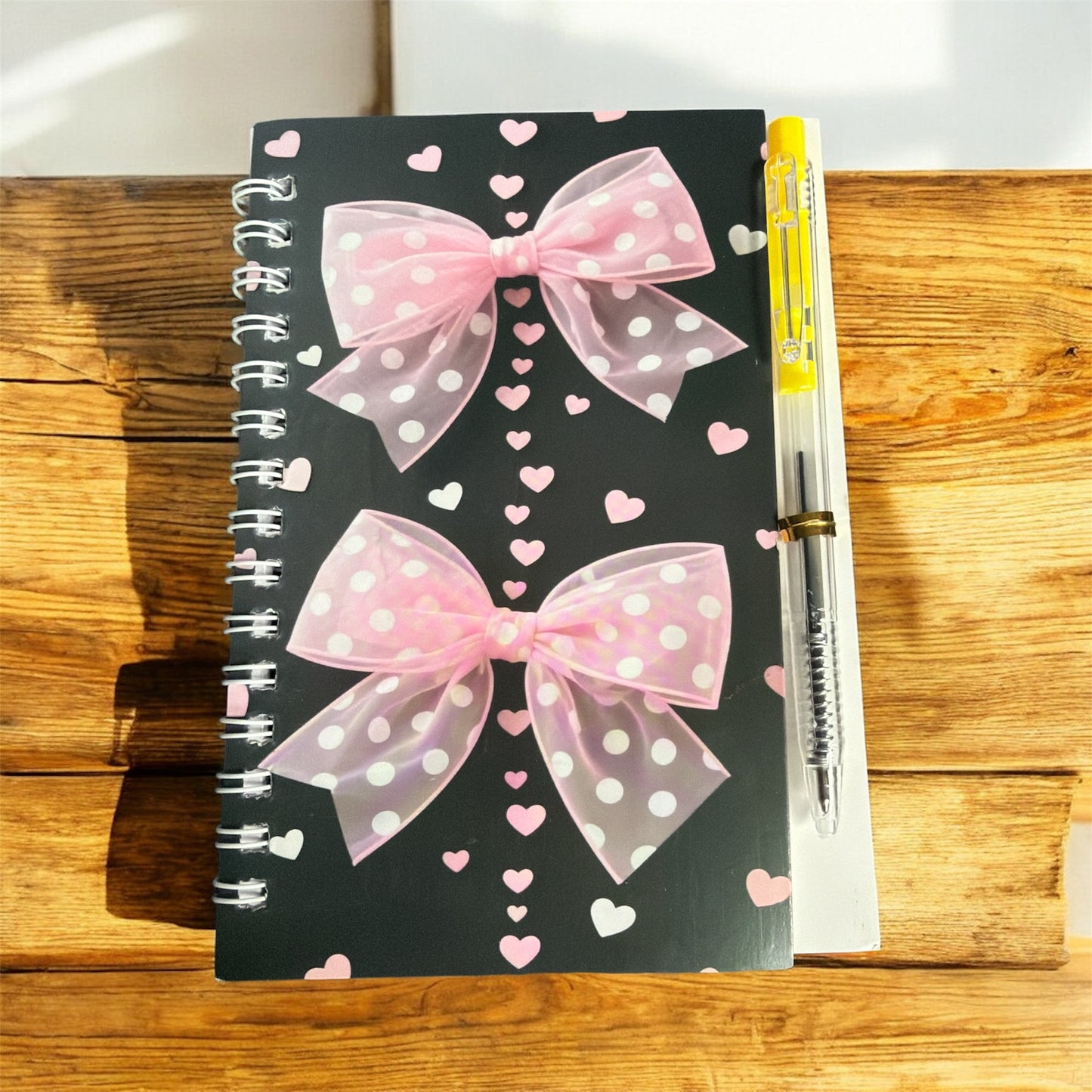 Bow Notebook & Pen