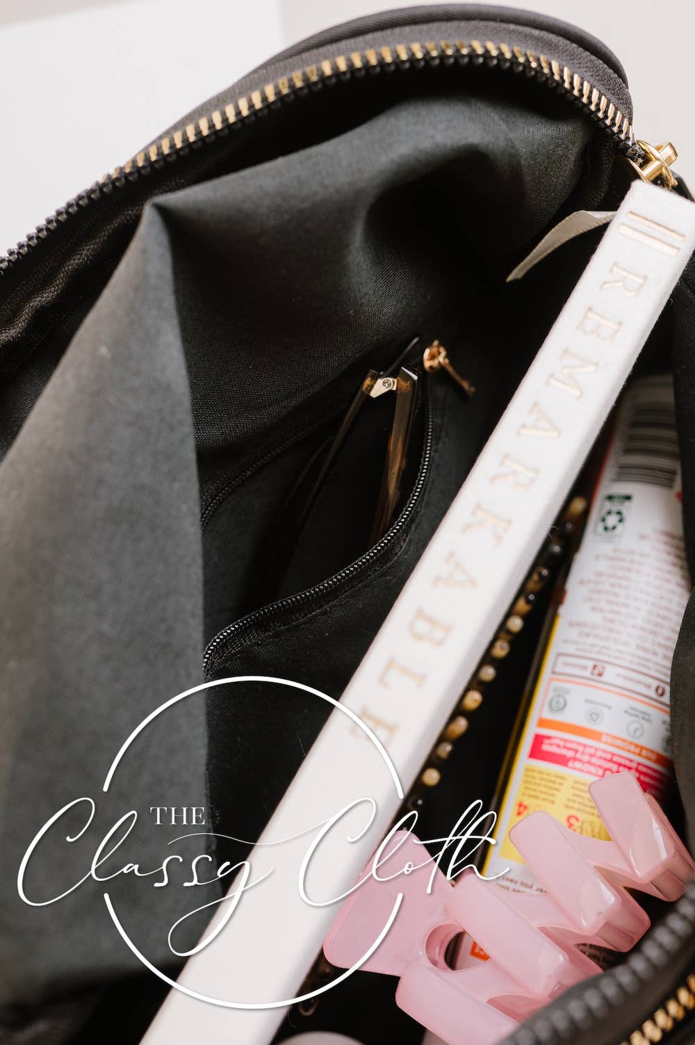 Oversize Bum Crossbody - Black
